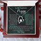 To My Soulmate Peggy Forever Love Necklace Gift / I Love You Forever And Always
