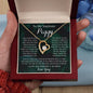 To My Soulmate Peggy Forever Love Necklace Gift / I Love You Forever And Always