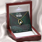To My Wife Forever Love Necklace Gift