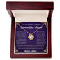 To My Beautiful Daughter Samantha Anne Love Knot Necklace Gift