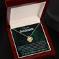 To My Soulmate Love Knot Necklace Gift For Wife Soulmate | I will Always Love You