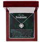 To My Soulmate Love Knot Necklace Gift For Wife Soulmate | I will Always Love You