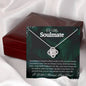 To My Soulmate Love Knot Necklace Gift For Wife Soulmate | I will Always Love You