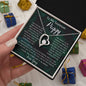 To My Soulmate Peggy Forever Love Necklace Gift / I Love You Forever And Always