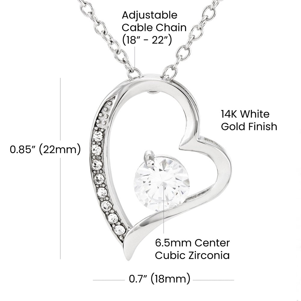 To My Soulmate Forever Love Necklace | I Will Forever Love You