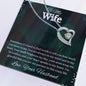 To My Wife Forever Love Necklace Gift