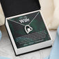 To My Wife Forever Love Necklace Gift