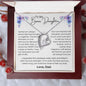 To My Bonus Daughter Forever Love Necklace | Family Isn't Always Blood