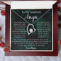 To My Soulmate Angie Forever Love Necklace | I Found My Missing Piece | Love, Ryan