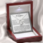 To My Daughter Forever Love Necklace | Never Forget That I Love You | Love, Dad