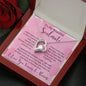 To My Beautiful Soulmate Forever Love Necklace | I Can't Live Without You