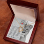 To My Loving Mom Forever Love Necklace | No Way I can Pay You Back