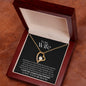 To My Wife Forever Love Necklace | Having You Is What I Live For