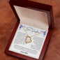 To My Bonus Daughter Forever Love Necklace | Family Isn't Always Blood
