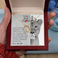 To My Loving Mom Forever Love Necklace | No Way I can Pay You Back