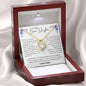To My Bonus Daughter Forever Love Necklace | Family Isn't Always Blood