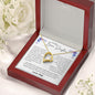 To My Bonus Daughter Forever Love Necklace | Family Isn't Always Blood