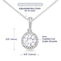 To My Daughter Eternal Hope Necklace | Never Forget That I Love You More Than You'll Ever Know
