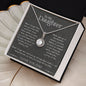 To My Daughter Eternal Hope Necklace | Never Forget That I Love You More Than You'll Ever Know