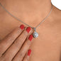 To My Daughter Eternal Hope Necklace | Never Forget That I Love You More Than You'll Ever Know