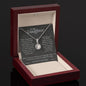 To My Daughter Eternal Hope Necklace | Never Forget That I Love You More Than You'll Ever Know