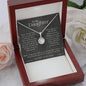 To My Daughter Eternal Hope Necklace | Never Forget That I Love You More Than You'll Ever Know
