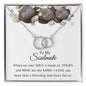 To My Soulmate Perfect Pair Necklace