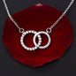 To My Beautiful Daughter Perfect Pair Necklace