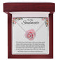 To My Soulmate Perfect Pair Necklace