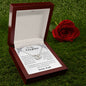 To My Daughter Perfect Pair Necklace