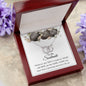 To My Soulmate Perfect Pair Necklace