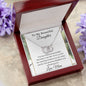 To My Beautiful Daughter Perfect Pair Necklace