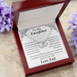 To My Daughter Perfect Pair Necklace