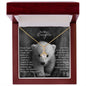 To My Daughter Alluring Beauty Necklace