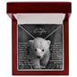 To My Daughter Alluring Beauty Necklace
