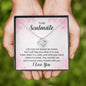 To My Soulmate Love Knot Necklace | You Nourish Me