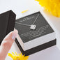 To My Soulmate Love Knot Necklace | I Love You Forever And Always