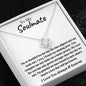 To My Soulmate Love Knot Necklace | You Make Me A Better Person