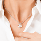 To My Beautiful Soulmate Love Knot Necklace | I Can't Live Without You