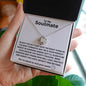 To My Soulmate Love Knot Necklace | I'm About To Rock Your World