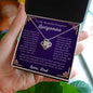 To My Beautiful Daughter Lucyonaa Love Knot Necklace | Never Forget That I Love You | Love, Dad