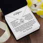 To My Daughter | Believe In Yourself | Love Knot Necklace