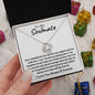 To My Soulmate Love Knot Necklace | You Make Me A Better Person