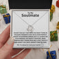 To My Soulmate Love Knot Necklace | I'm About To Rock Your World