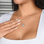 To My Beautiful Wife Love Knot Necklace | I Only Think Of You