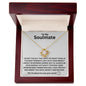 To My Soulmate Love Knot Necklace | I'm About To Rock Your World