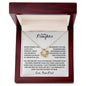 To My Daughter | Believe In Yourself | Love Knot Necklace