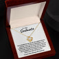 To My Soulmate Love Knot Necklace | You Make Me A Better Person