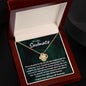 To My Soulmate Love Knot Necklace | You Make Me A Better Person