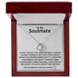 To My Soulmate Love Knot Necklace | I'm About To Rock Your World